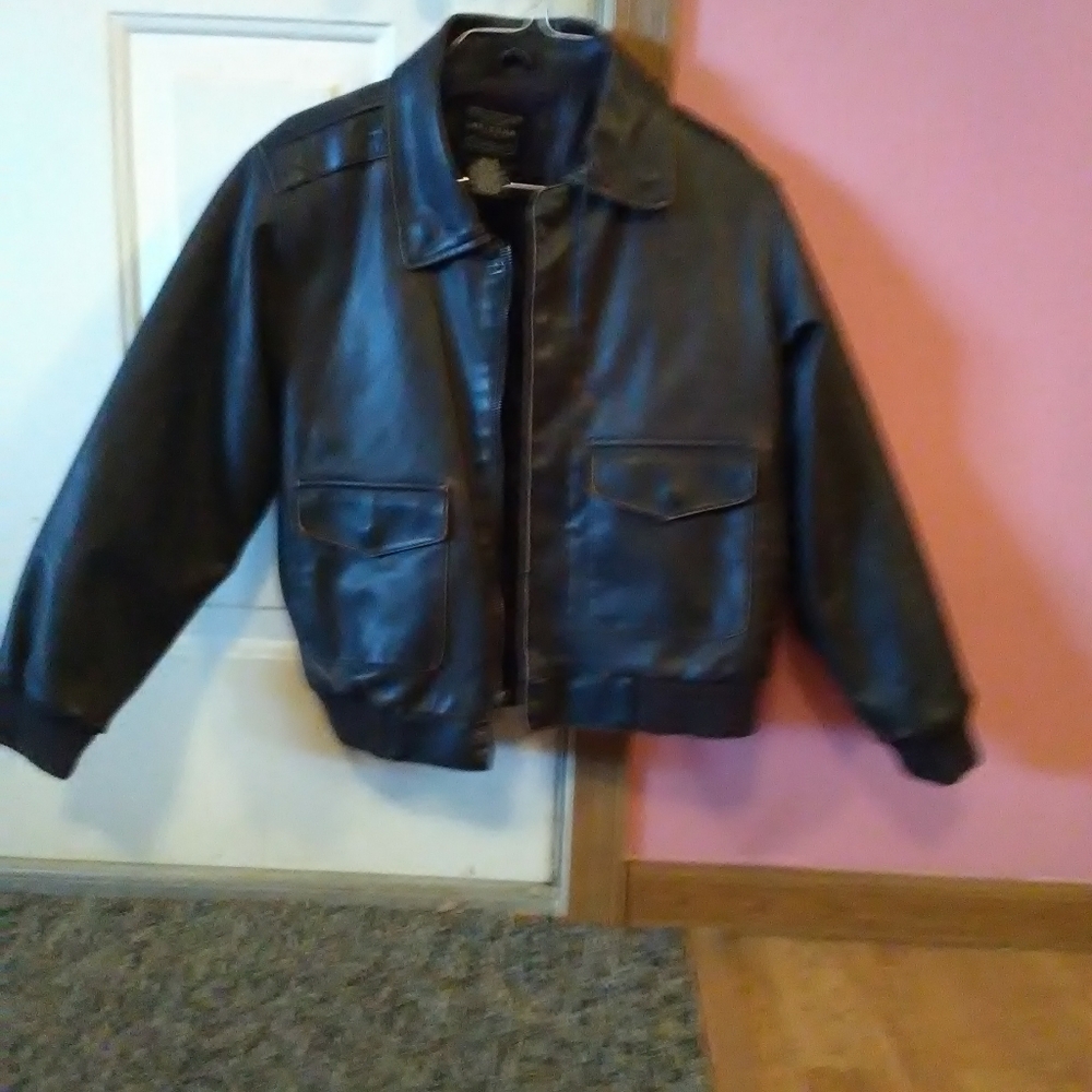 Leather jacket